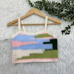 تاپ قلاب بافی پشت کش کد 1113 - تصویر 5