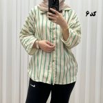 مانتو جلوباز بیسکوئیتی کد 1218 - تصویر 5