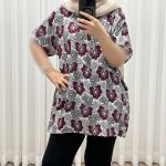 تیشرت نخی سایزبزرگ کد 1219 - تصویر 2