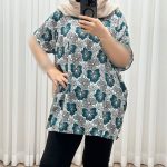 تیشرت نخی سایزبزرگ کد 1219 - تصویر 5
