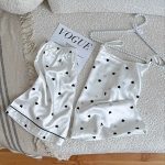 تاپ شلوارک وارداتی ساتن کد 1270