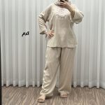 بلوز شلوار مدل آیدا چاپی - تصویر 7