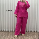 بلوز شلوار مدل آیدا چاپی - تصویر 10