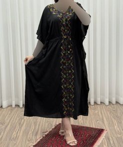 پانچ نخی گلدوزی هندی مدل ترنم کد 834