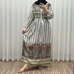 پیراهن ساحلی وارداتی مدل تارا کد 1337 - تصویر 3