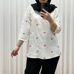 بلوز وارداتی جنس بابوس کد 1318
