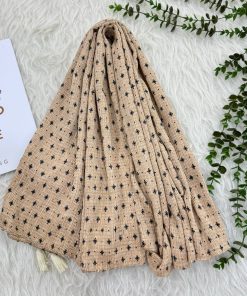 شال برشکا طرحدار مدل رویال کد 1343