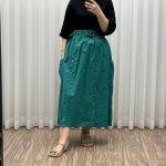دامن کتان وارداتی کد 1303 - تصویر 5