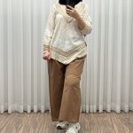 ست بلوز شلوار کرم وارداتی کد 1295