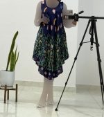 پیراهن لامبادا مدل پروانه کد 1332 - تصویر 6