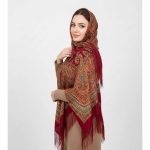 روسری ترکمن اصل کد 1380 - تصویر 2