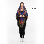 روسری ترکمن اصل کد 1438