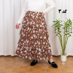 دامن وارداتی طبقهای کد 1501 - تصویر 8