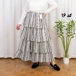 دامن وارداتی طبقهای کد 1501 - تصویر 13