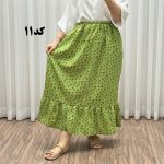 دامن پفکی مدل پرپری کد 1370 - تصویر 2