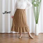 دامن پارچه خارجی مدل Fendi کد 1368