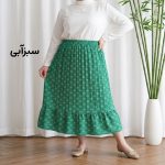 دامن پارچه خارجی مدل Fendi کد 1368 - تصویر 6