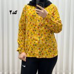 شومیز وارداتی نخی کد 1362 - تصویر 2