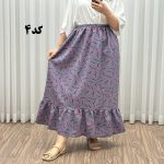 دامن پفکی مدل پرپری کد 1370 - تصویر 7
