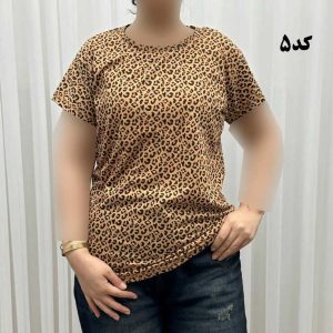 تیشرت زنانه پلنگی H&M