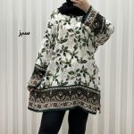 تونیک نخی حاشیه دار کد 1455 - تصویر 4