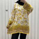تونیک نخی حاشیه دار کد 1455 - تصویر 5