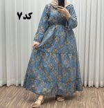 پیراهن عروسکی هندی کد 1500 - تصویر 8
