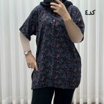 تیشرت نخی پارچه خارجی مصی کد 1394 - تصویر 6