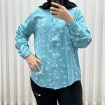 شومیز وارداتی مدل Bird کد 1364 - تصویر 4