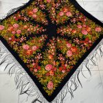 روسری ترکمن اصل کد 1435 - تصویر 2