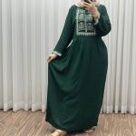 پیراهن ساحلی نخی مدل ساره کد 1499