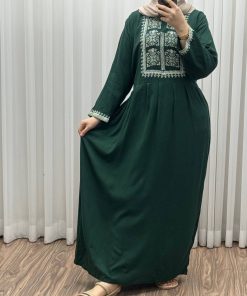 پیراهن ساحلی نخی مدل ساره کد 1499