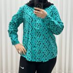 شومیز وارداتی مدل بهاری کد 1365 - تصویر 3