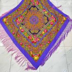 روسری ترکمن اصل کد 1383 - تصویر 3
