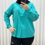 شومیز وارداتی مدل شکوفه کد 1367 - تصویر 4