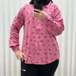 شومیز وارداتی مدل Bird کد 1364 - تصویر 6