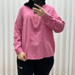 شومیز وارداتی مدل شکوفه کد 1367 - تصویر 3