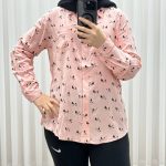 شومیز وارداتی مدل Bird کد 1364 - تصویر 5
