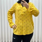شومیز وارداتی مدل فلامینگو نخی کد 1363 - تصویر 6