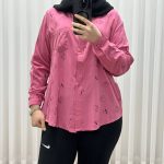 شومیز وارداتی نخی کد 1361 - تصویر 4