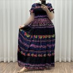 پیراهن ساحلی وارداتی مدل سرخپوستی کد 1378