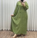 پیراهن سایزبزرگ هندی کد 1497 - تصویر 2