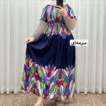 پیراهن وارداتی کریشه مدل پرواز آستین کوتاه کد 1381