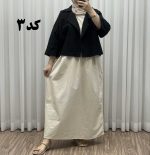 کت سارافون ساده پاموق کد 1527 - Image 3