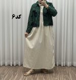 کت سارافون مدل یاپراق پاموق کد 1525 - تصویر 7