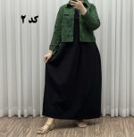 کت سارافون مدل ترمه پاموق کد 1524 - تصویر 7