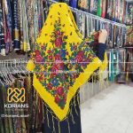 روسری ترکمنی ایرانی مدل تاتار کد 1607 - تصویر 4