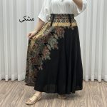 دامن وارداتی اندونزی مدل آینه‌کاری کد 1609