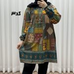 تونیک سایز بزرگ وارداتی طرح چهل تیکه کد 1612 - تصویر 4