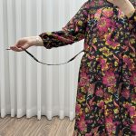 پیراهن فلور بوگاتی حاشیه دار کد 1634 - تصویر 9